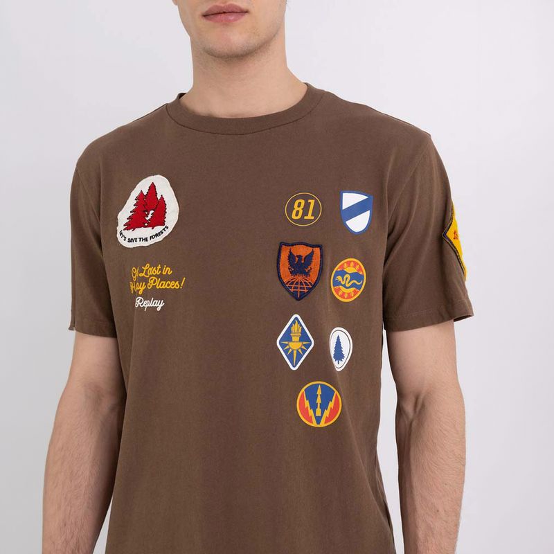 Camiseta-Manga-Corta-Para-Hombre-