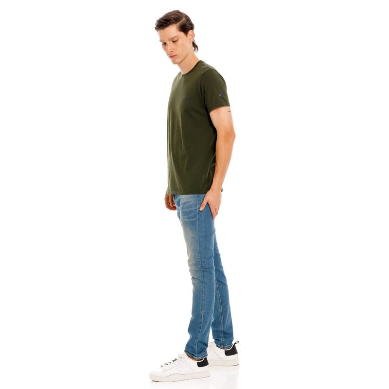 Camiseta-Manga-Corta-Para-Hombre-Compact-Cotton-