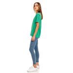 Camiseta-Manga-Corta-Para-Mujer-
