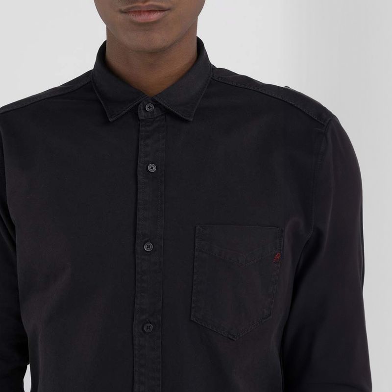 Camisa-Manga-Larga-Para-Hombre-