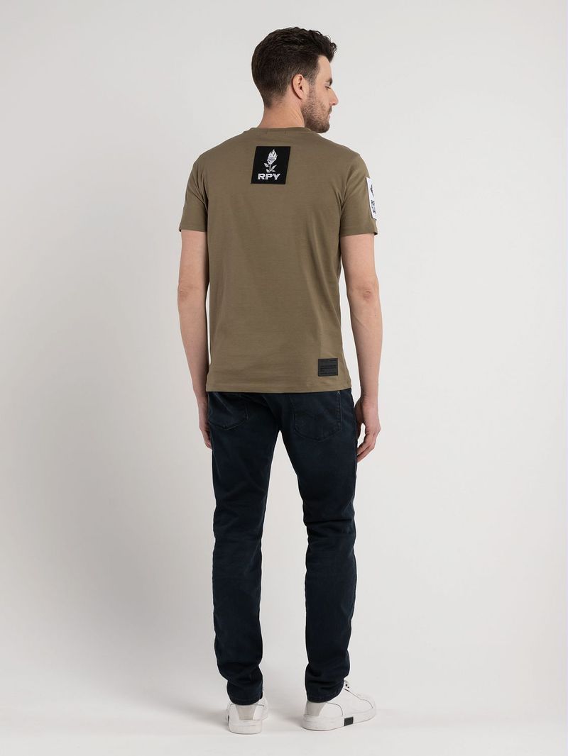 Camiseta-Manga-Corta-Para-Hombre-