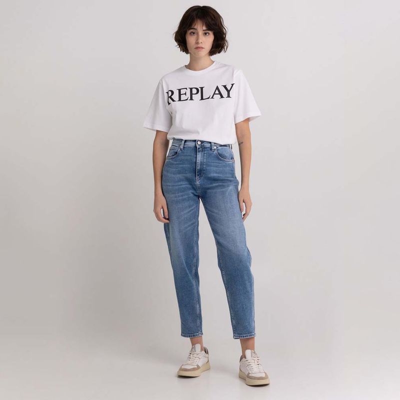 Camiseta-Manga-Corta-Para-Mujer-