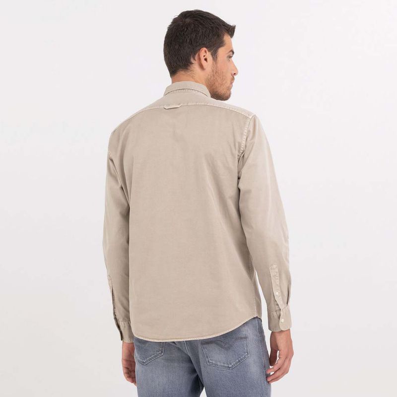 Camisa-Manga-Larga-Para-Hombre-