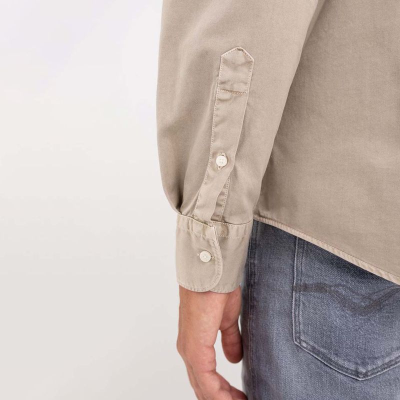 Camisa-Manga-Larga-Para-Hombre-