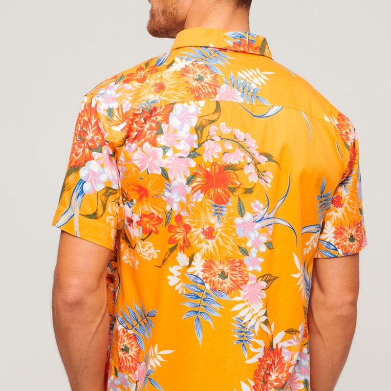 Camisa-Manga-Corta-Para-Hombre-Hawaiian-Superdry