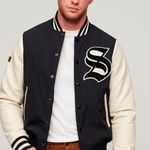 Chaqueta-Casual-Para-Hombre-Mascot-Varsity-Bomber-Superdry