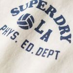 Camiseta-Manga-Corta-Para-Mujer-Beach-Graphic-Fitted-Ringer-T-Superdry