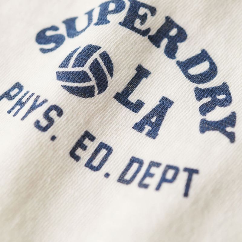 Camiseta-Manga-Corta-Para-Mujer-Beach-Graphic-Fitted-Ringer-T-Superdry