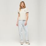 Camiseta-Manga-Corta-Para-Mujer-Beach-Graphic-Fitted-Ringer-T-Superdry