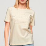Camiseta-Manga-Corta-Para-Mujer-Embossed-Vl-Relaxed-T-Shirt-Superdry