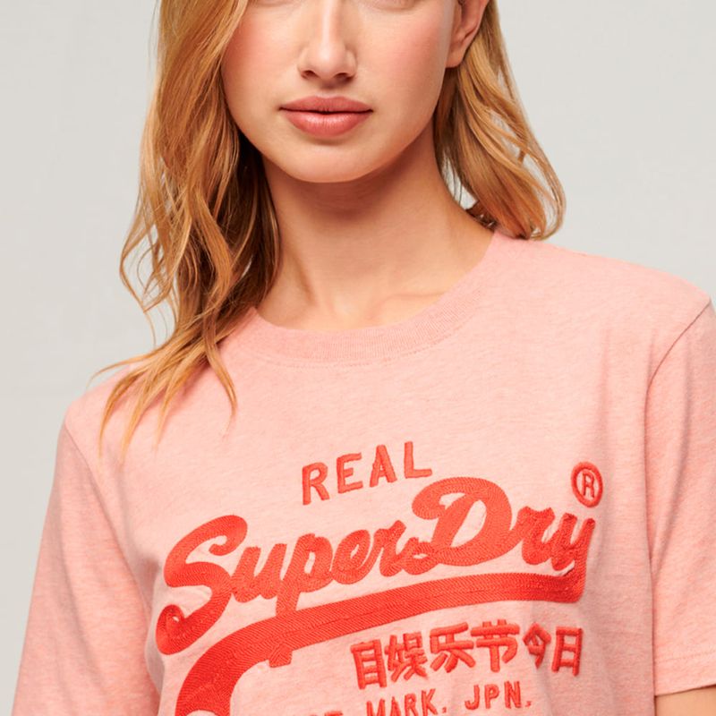 Camiseta-Manga-Corta-Para-Mujer-Embroidered-Vl-Relaxed-T-Shirt-Superdry