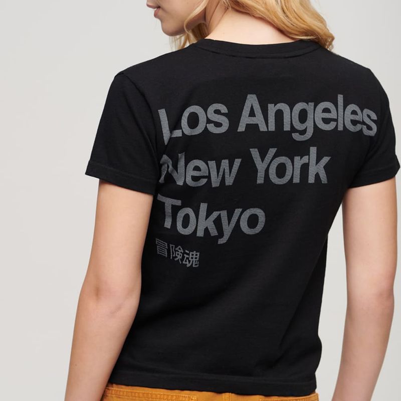 Camiseta-Manga-Corta-Para-Mujer-Core-Logo-City-Fitted-Tee-Superdry