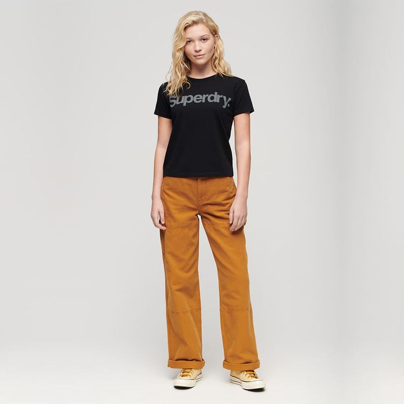 Camiseta-Manga-Corta-Para-Mujer-Core-Logo-City-Fitted-Tee-Superdry