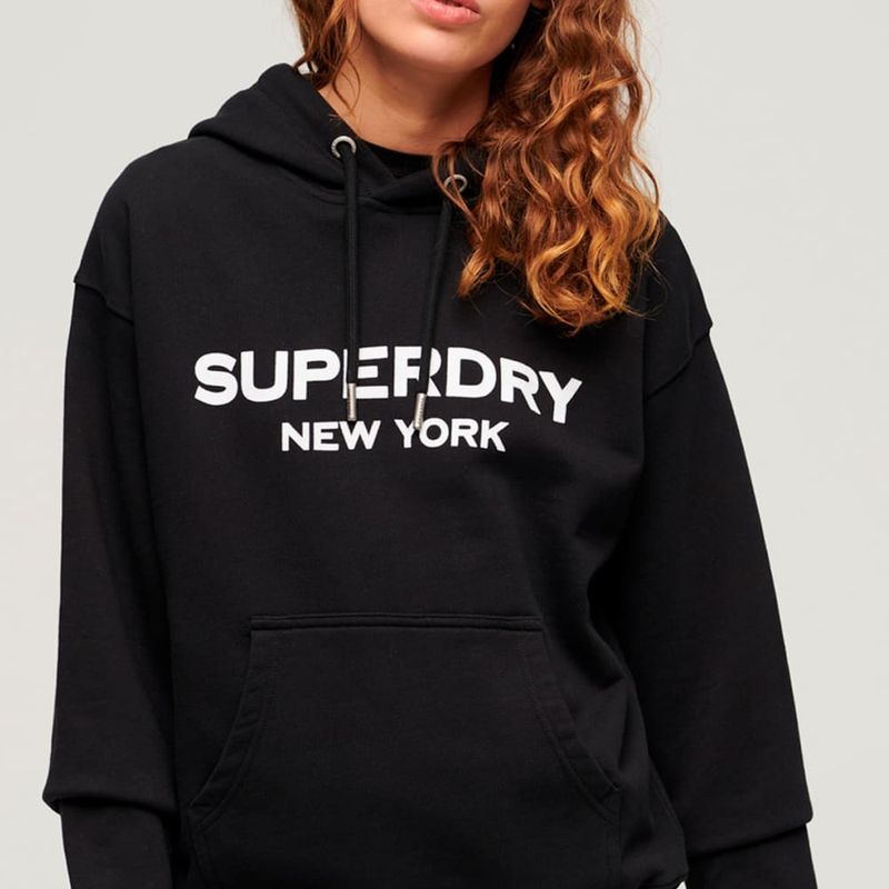 Buzo Cerrado Para Mujer Sport Luxe Loose Superdry Buzos PILATOS Pilatos