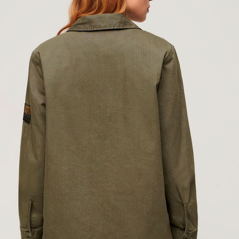 Chaqueta-Casual-Para-Mujer-Military-Overshirt-Superdry