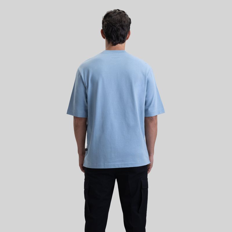 Camiseta-Manga-Corta-Para-Hombre-Lister-Oversize-Monastery