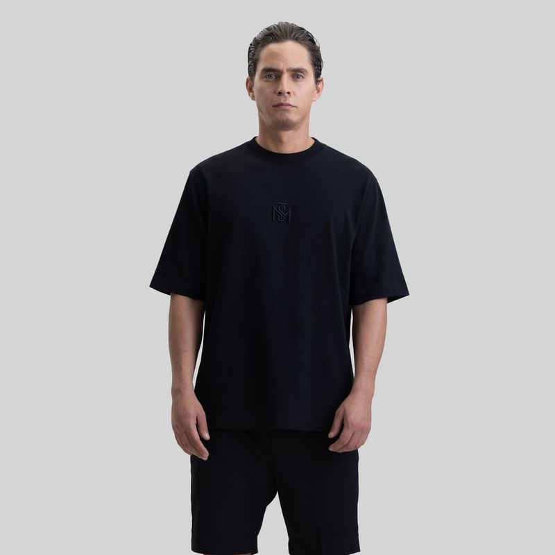 Camiseta-Manga-Corta-Para-Hombre-Lister-Oversize-Monastery