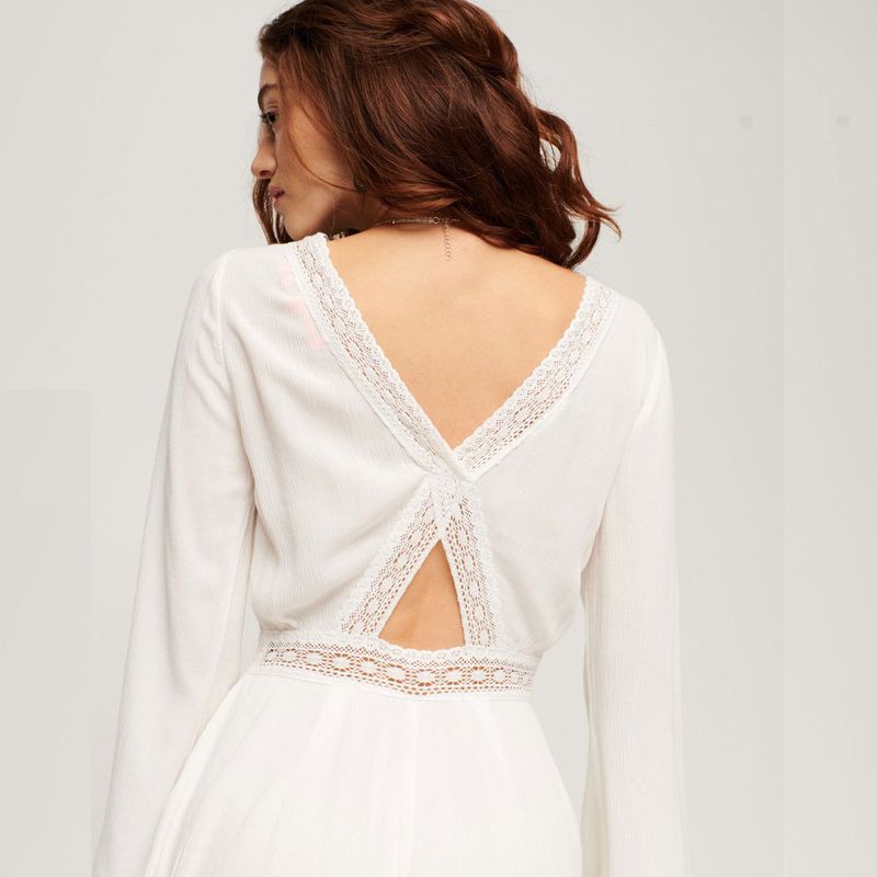 Vestido-Corto-Para-Mujer-Flare-Sleeve-Cut-Out-Playsuit-Superdry
