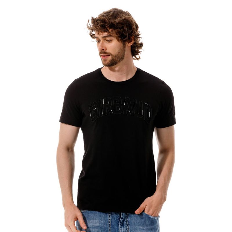 Camiseta-Manga-Corta-Para-Hombre-Le-Monarque-Girbaud