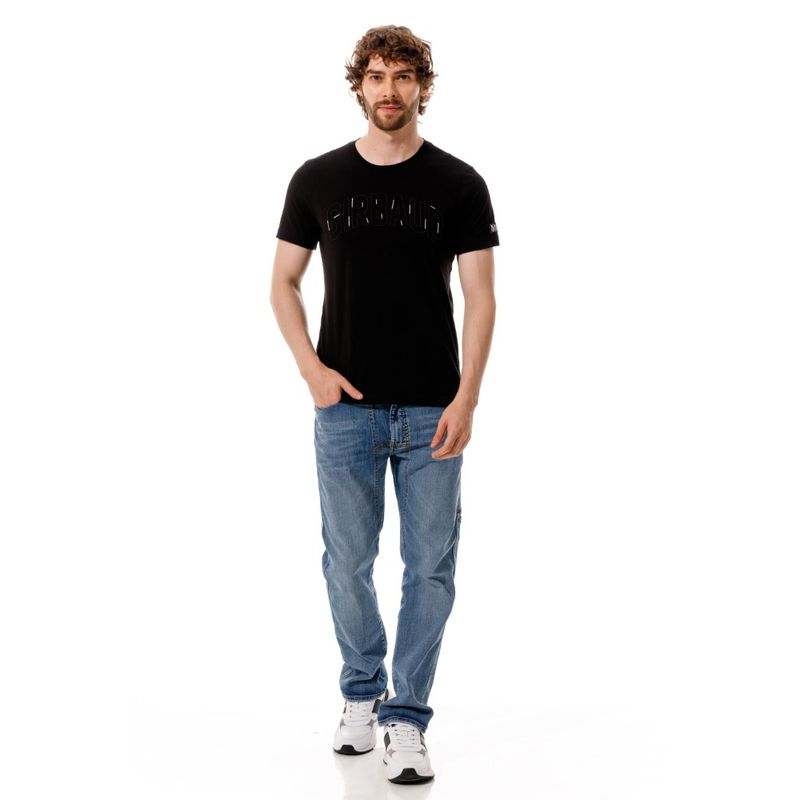 Camiseta-Manga-Corta-Para-Hombre-Le-Monarque-Girbaud
