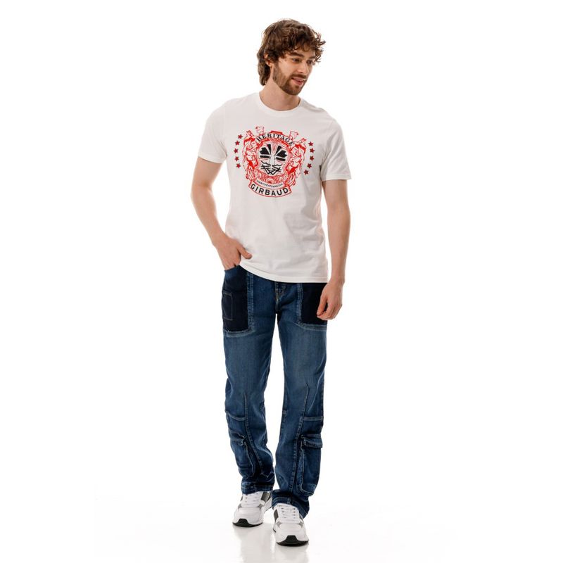 Camiseta-Manga-Corta-Para-Hombre-Le-Francois-Girbaud