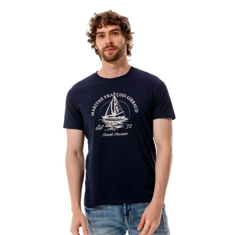Camiseta-Manga-Corta-Para-Hombre-Le-Francois-Girbaud