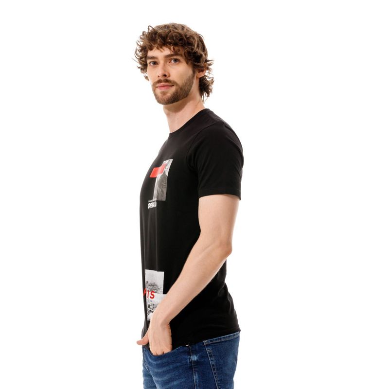 Camiseta-Manga-Corta-Para-Hombre-Le-Francois-Girbaud