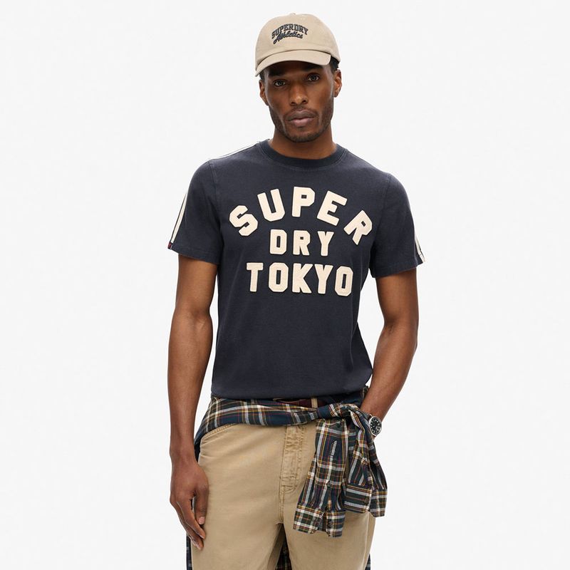 Camiseta-Para-Hombre-Vintage-Athletic-Str-Tee-Superdry