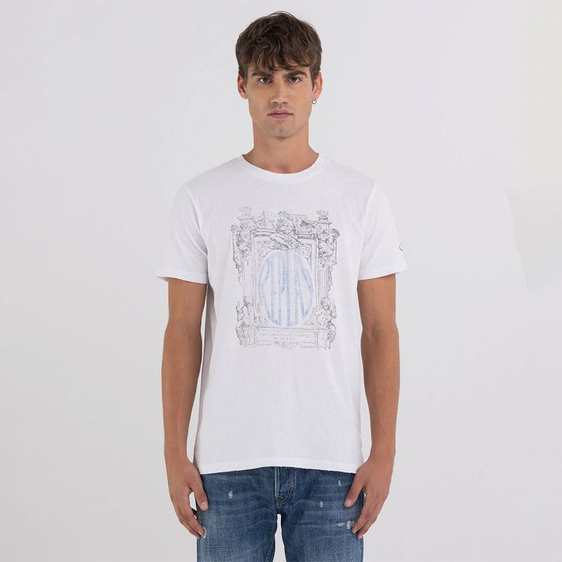 Camiseta-Manga-Corta-Para-Hombre-Replay