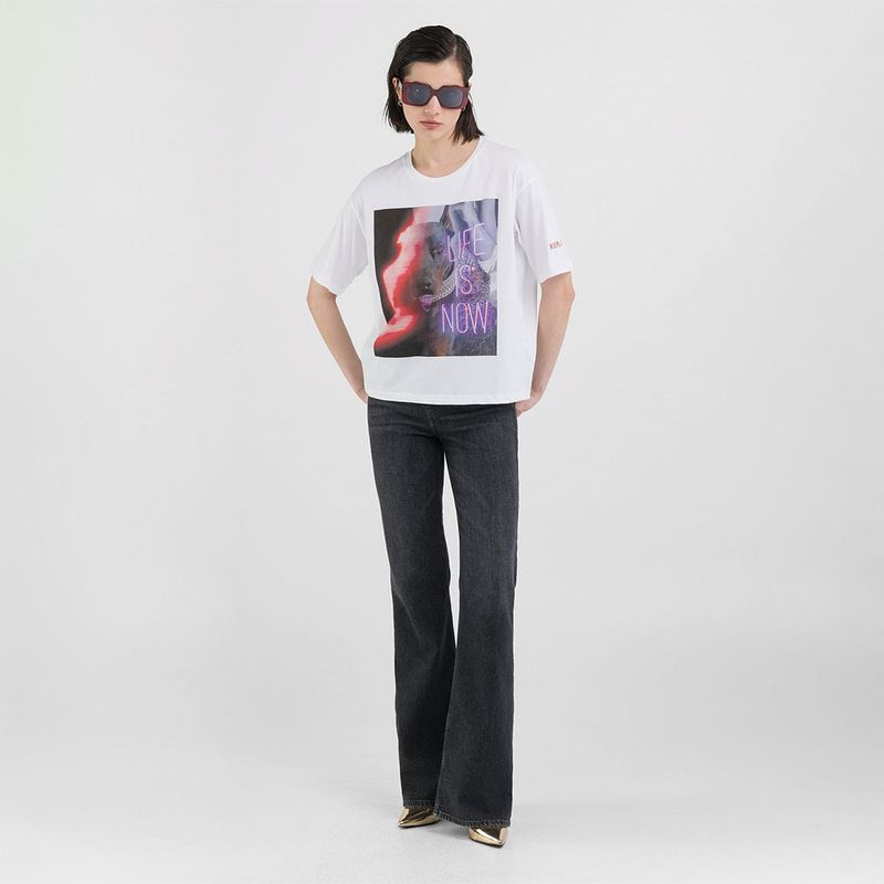 Camiseta-Manga-Corta-Para-Mujer-Replay