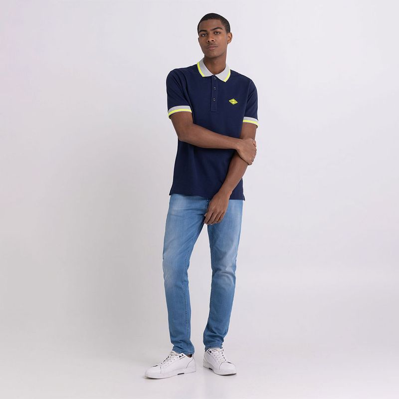 Polo-Manga-Corta-Para-Hombre-Replay
