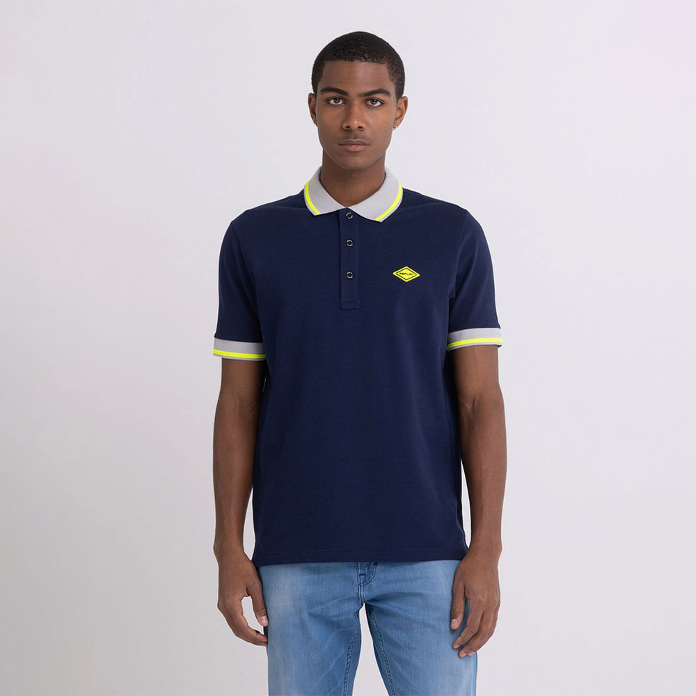 Polo replay fashion hombre