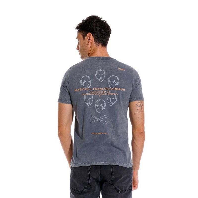 Camiseta-Manga-Corta-Para-Hombre-Lunivers-Girbaud