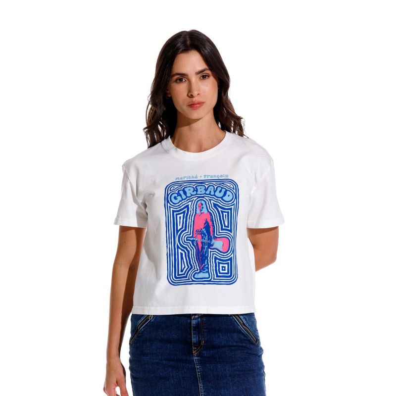 Camiseta-Manga-Corta-Para-Hombre-Le-Marithe-Girbaud
