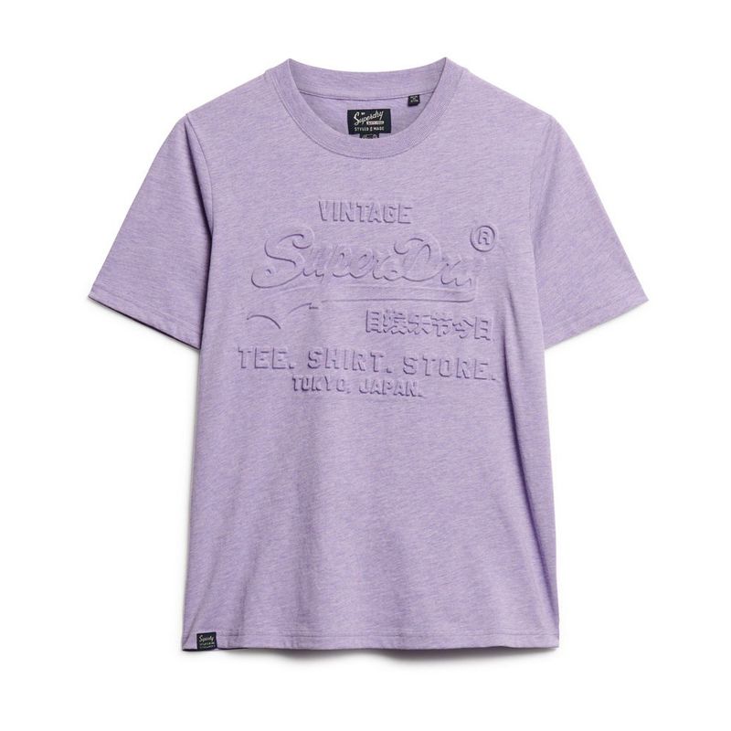 Camiseta-Manga-Corta-Para-Mujer-Embossed-Vl-Relaxed-Superdry