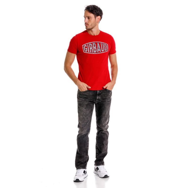 Camiseta-Manga-Corta-Para-Hombre-Le-Francois-Girbaud