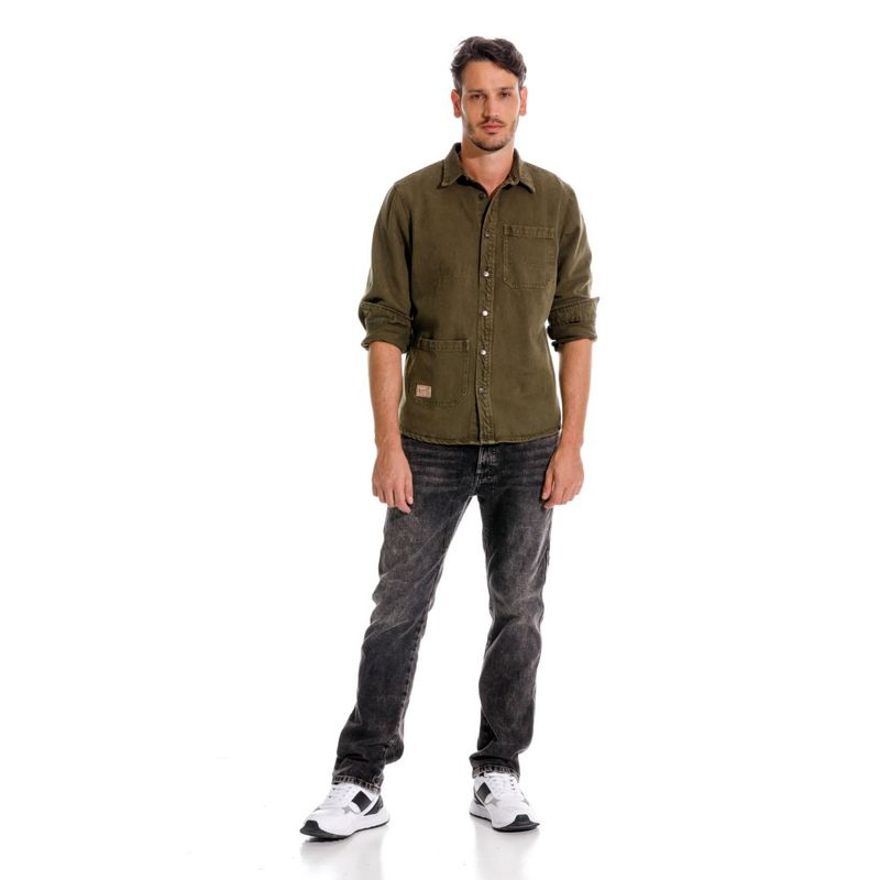 Camisa-Manga-Larga-Para--Hombre-Atelier-Girbaud