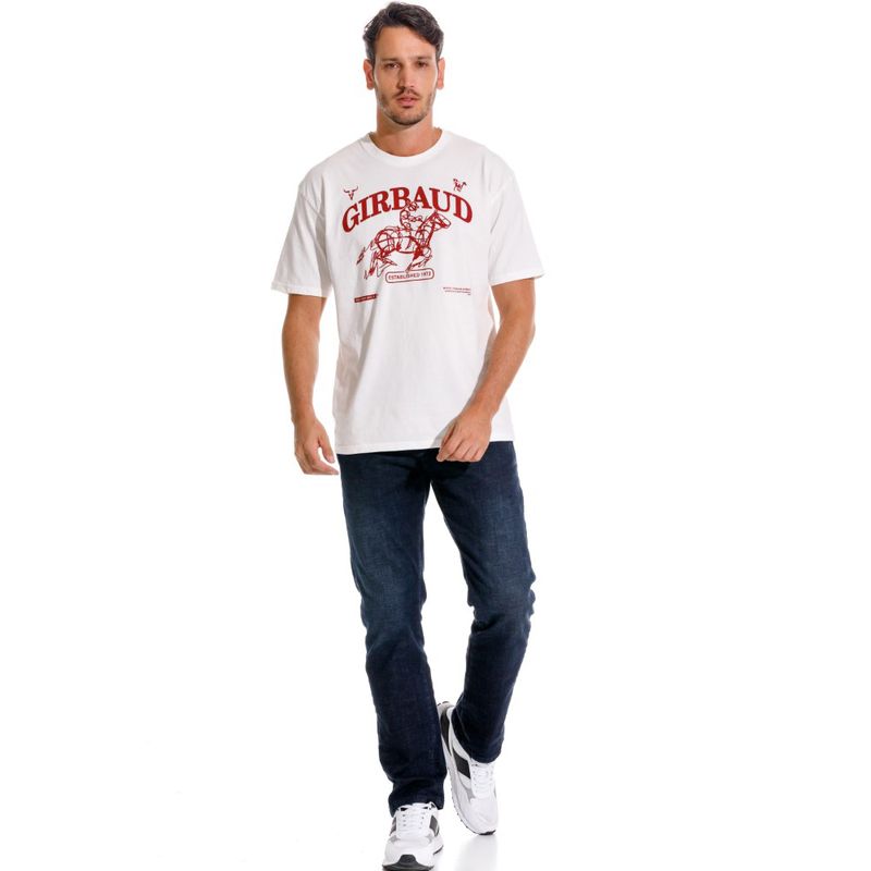 Camiseta-Manga-Corta-Para-Hombre-Le-Monarque-Girbaud