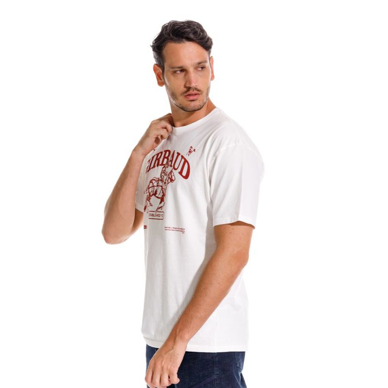 Camiseta-Manga-Corta-Para-Hombre-Le-Monarque-Girbaud