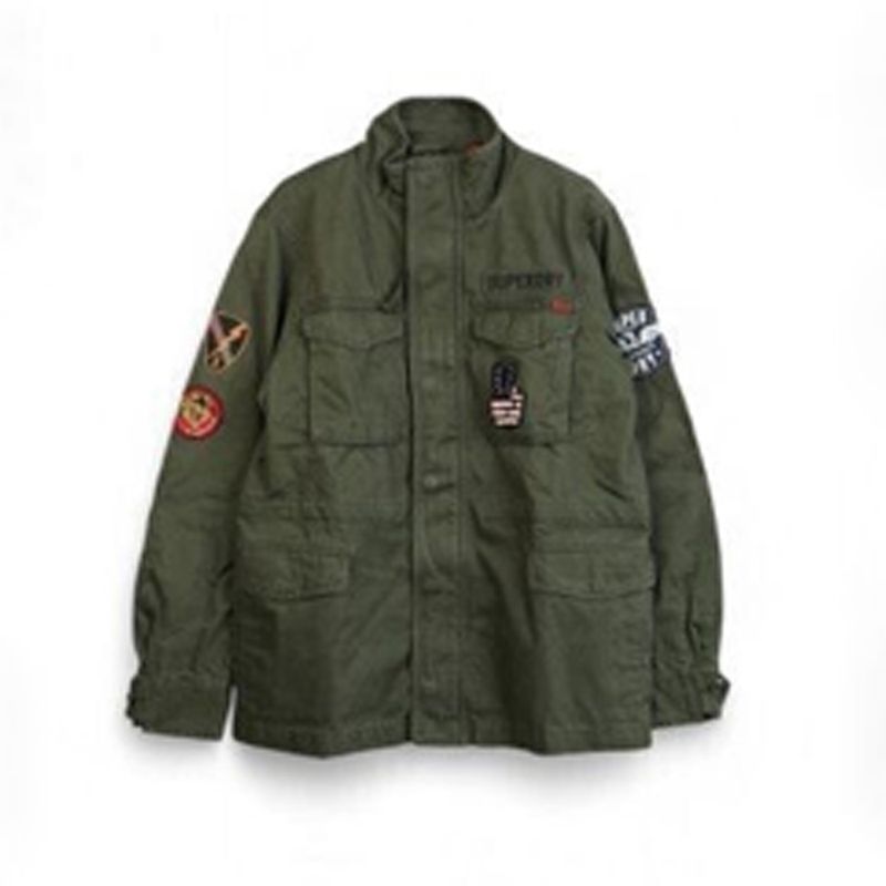 Chaqueta-Casual-Para-Hombre-Patched-Rookie-Superdry