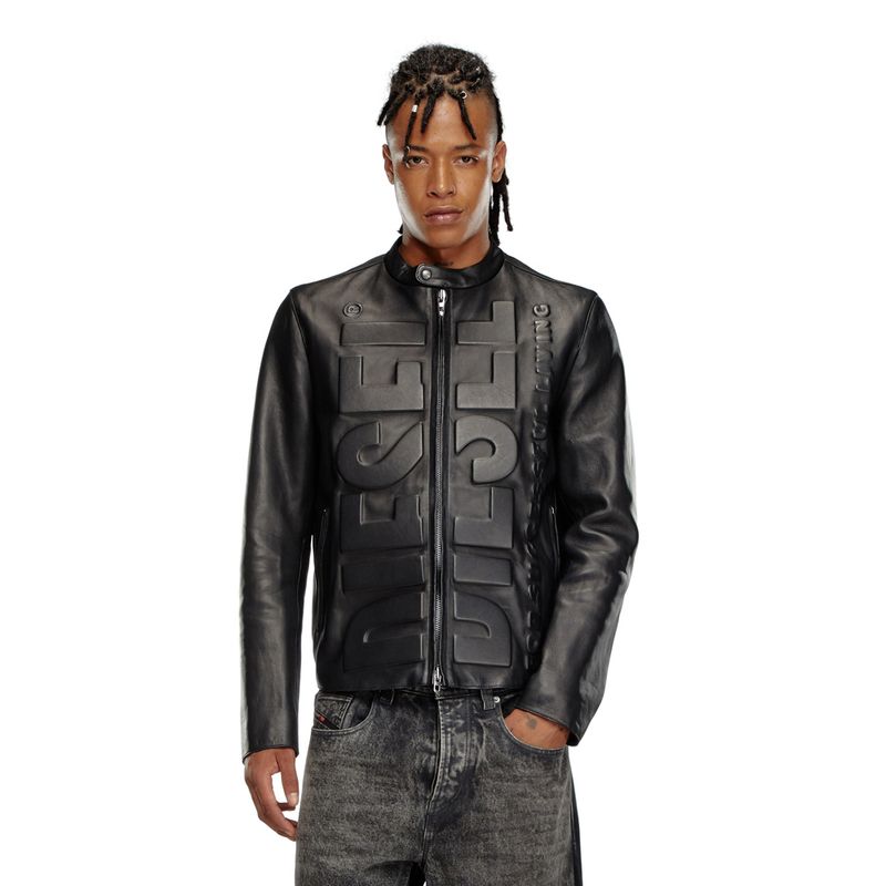 Chaqueta-De-Cuero-Para-Hombre-L-Met-Vert-Diesel