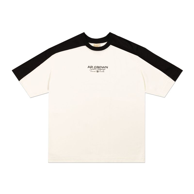 Camiseta-Manga-Corta-Para-Hombre-Divine-White-Ap-Crown
