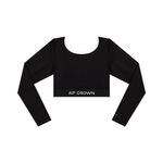 Camiseta-Manga-Corta-Para-Mujer-Brew-Black-Ap-Crown