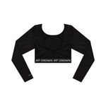 Camiseta-Manga-Corta-Para-Mujer-Brew-Black-Ap-Crown