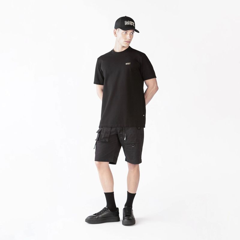 Camiseta-Manga-Corta-Para-Hombre-Keep-Black-Monastery