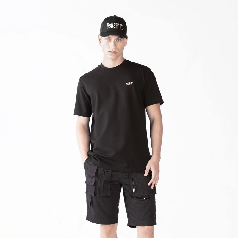 Camiseta-Manga-Corta-Para-Hombre-Keep-Black-Monastery