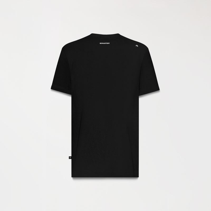 Camiseta-Manga-Corta-Para-Hombre-Four-Black-Monastery