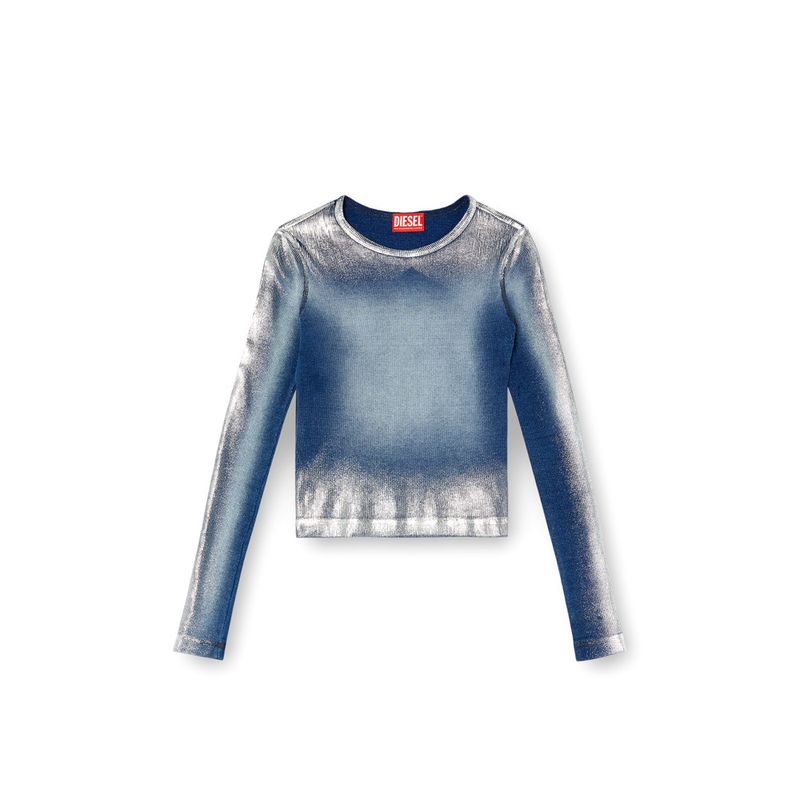 Camiseta-Manga-Corta-Para-Mujer-T-Banes-Nc-Q1-Diesel