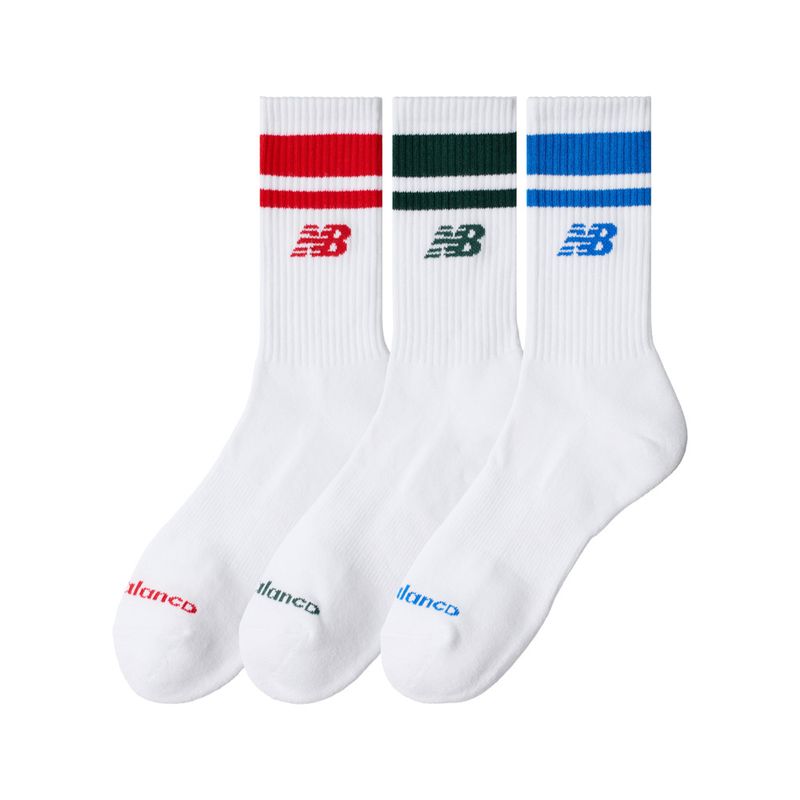 Medias-Invisibles-Para-Hombre-Everyday-Stripe-Midcalf-3-Pack-New-Balance