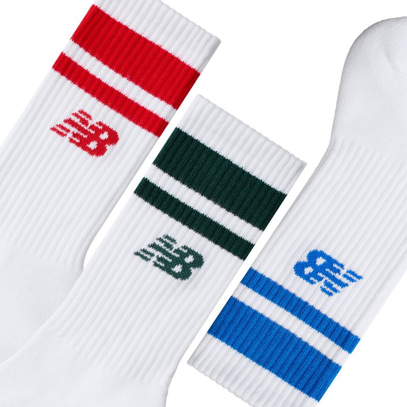 Medias-Invisibles-Para-Hombre-Everyday-Stripe-Midcalf-3-Pack-New-Balance